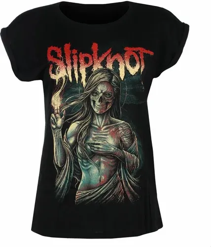 NNM Camiseta para mujer Slipknot - Burn Me Away - Negro - DRM12775100 (8211868)