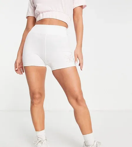 Pantalones cortos blancos ajustados estilo tenista de VAI21 (parte de un conjunto) (8231573)