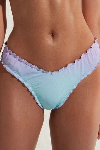 Calzedonia Brasileña Pernera Alta Bikini Madrid Mujer Violeta Tamaño 1 (8213685)