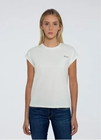 PEPE JEANS Bloom - Camiseta Blanco S (8231516)