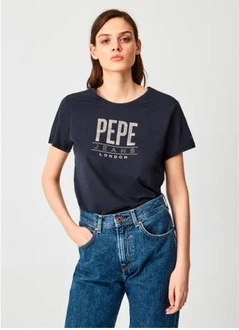 PEPE JEANS Blancas - Camiseta Azul XS (8235464)