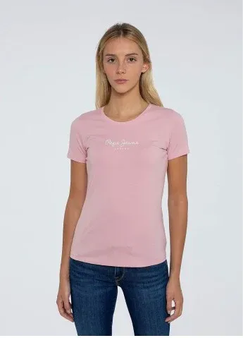 PEPE JEANS New Virginia - Camiseta M Rosa (8235524)