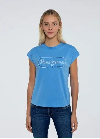 PEPE JEANS Carol - Camiseta Azul S (8235539)
