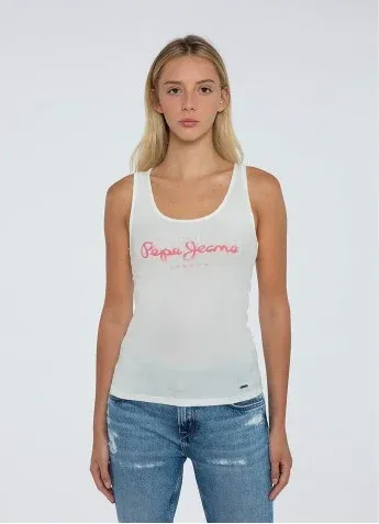 PEPE JEANS Dunia - Camiseta Blanco L (8235548)