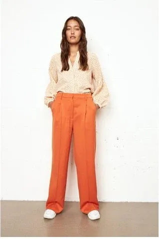 SECOND FEMALE Kaleem - Pantalon Naranja XS (8237067)