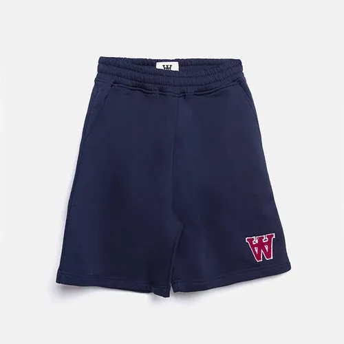 Pantalones cortos de mujer Wood Wood Fox Jogger Shorts 10231800-2424 NAVY (8319643)