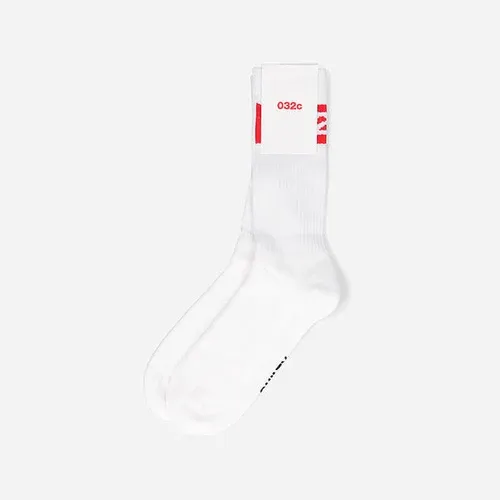 Calcetines 032c Tape Socks fw22-A-1012 WHITE (8328245)