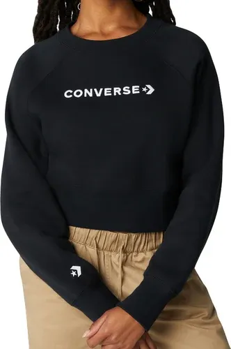 Converse Wordmark Fleece Crew Neck Sweatshirt (8322114)