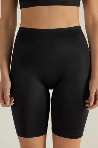 Tezenis Pantalón de Ciclista Modelador Ultraligero Mujer Negro Tamaño L (8324361)