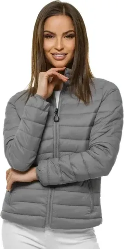 Chaqueta de mujer gris OZONEE JB/JP1141 (6803105)