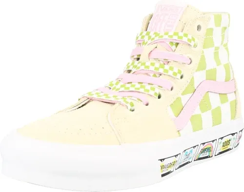 VANS Zapatillas deportivas altas crema / verde claro / rosa claro / blanco (8376433)