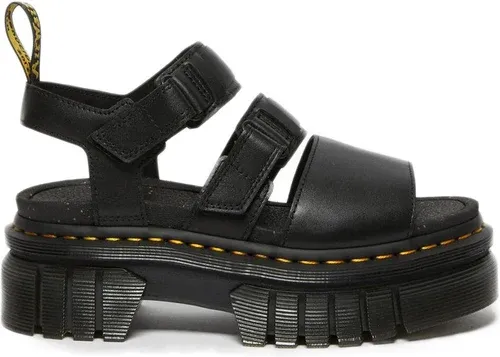 Dr. Martens Ricki Nappa Lux Leather3-Strap Platform Sandals (8435103)