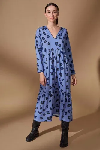 Lolitas&amp;L Vestido azul largo estampado animal print Lolitas (8444668)