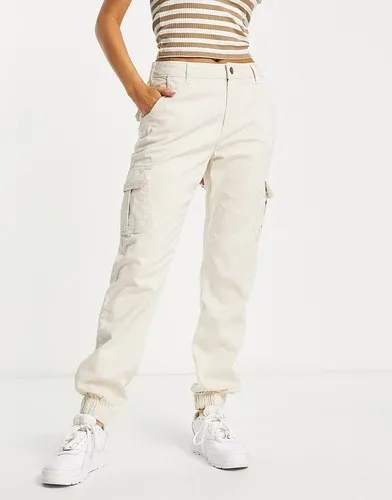 Pantalones color arena utilitarios con detalle de bolsillo de Urban Classics-Blanco (8458224)