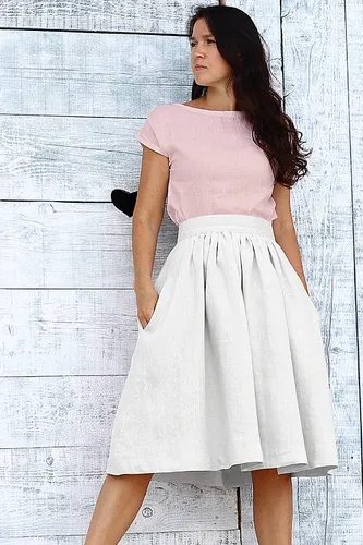 Linen skirt Lotika Premium collection (6103223)