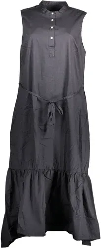 Vestido Largo Mujer Gant Negro (8488744)