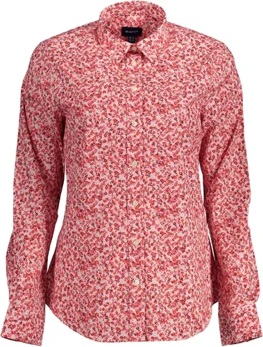 Camisa De Manga Larga De Mujer Rosa Gant (8488708)