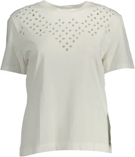 Camiseta Manga Corta Mujer Gant Blanco (8488681)