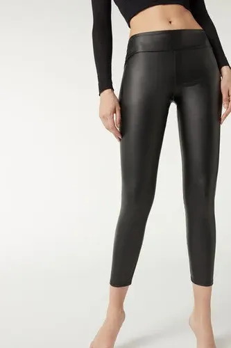 Calzedonia Leggings Efecto Piel Mujer Negro Tamaño L (6582606)