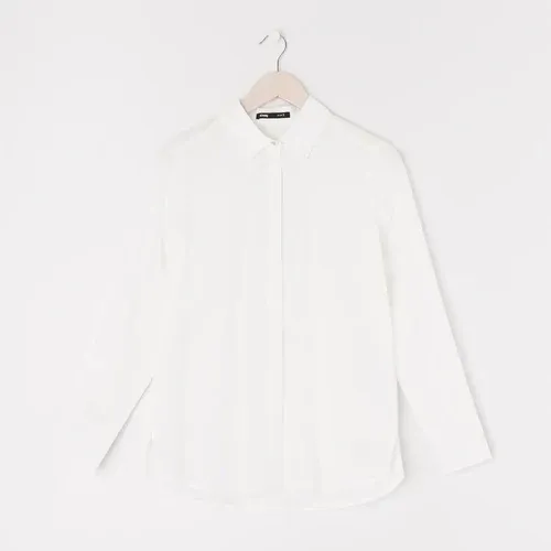 Sinsay - Camisa regular fit - Marfil (8502053)
