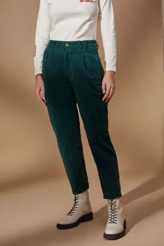 Lolitas&amp;L Pantalon de pana verde con pinzas Lolitas (8502183)