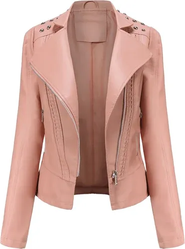 Manzara CHAQUETA CUERO ARTIFICIAL PRESLEA rosa (8639782)