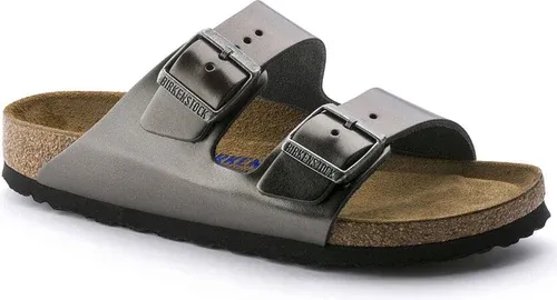 Birkenstock Arizona Soft Footbed Leather Narrow Fit (8642379)