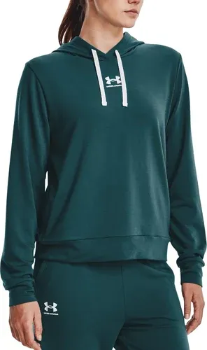 Sudadera con capucha Under Armour Riva Terry Hoodie-GRN Taa (8654214)