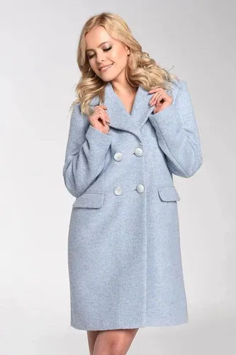 Glara Ladies light wool coat (8655615)