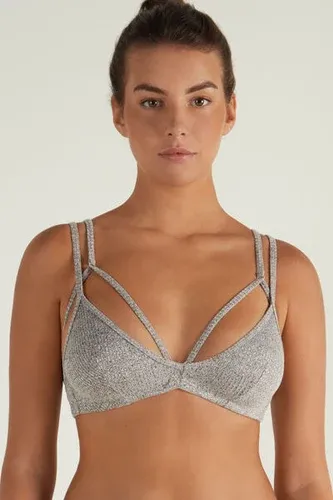 Tezenis Sujetador Triángulo Lisbon Comfy Rib Mujer Gris Tamaño 1B (8683937)