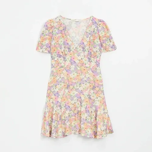 House - Vestido mini de flores - Multicolor (8740210)