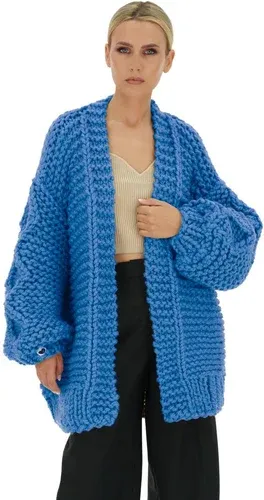 Mums Handmade Loose Classic Cardigan - Blue (8717505)