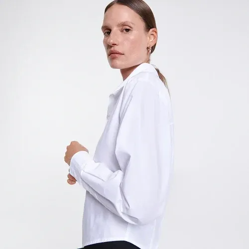 Reserved - Camisa de algodón orgánico PREMIUM - Blanco (8719893)