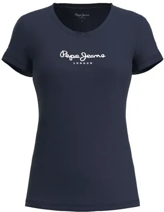 PEPE JEANS New Virginia Ss N - Camiseta Azul - L61 Navy S (8235613)