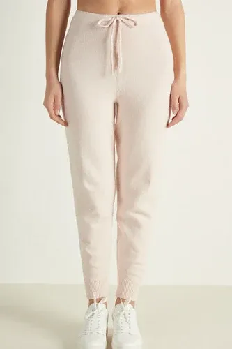 Tezenis Pantalón de Chándal Loungewear de Tejido Jaspeado Reciclado Mujer Rosa Claro Tamaño S (8688268)