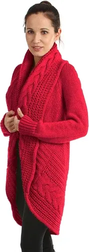 Glara Women's knitted sweater without fastening (8776864)