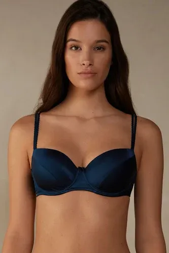 Intimissimi Sujetador Balconette Sofia de Seda Mujer Azul Tamaño 1D (8763102)