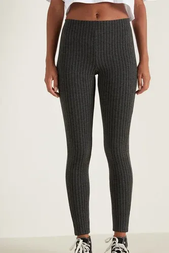 Tezenis Leggings de Jacquard de Punto Jersey Mujer Gris Tamaño M (9047123)