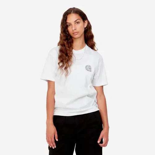 Carhartt WIP W' S/S Verse C T-Shirt I030660 WHITE/BLACK (8795512)