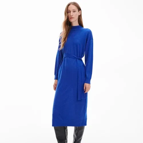 Reserved - Vestido de lana merino PREMIUM - Azul (8806092)