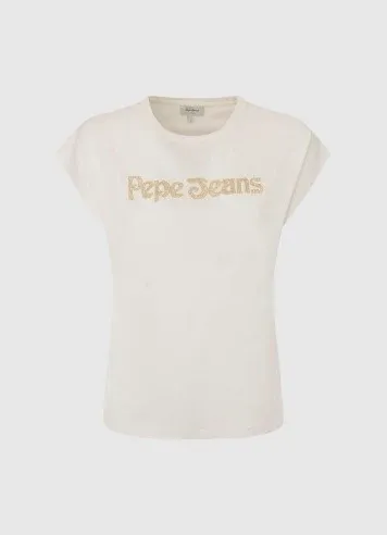 PEPE JEANS Carli - Camiseta Gris L (8802903)