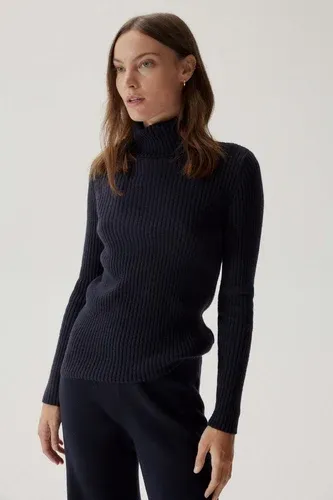 Artknit Studios The Superior Cashmere Ribbed Roll-neck - Classic Blue (8803193)
