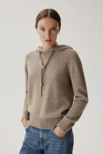 Artknit Studios The Upcycled Cashmere Hoodie - Camel (8803218)