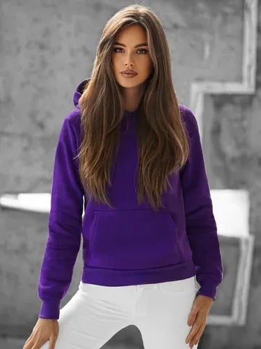 Sudadera de mujer violeta OZONEE JS/W02Z (3984755)