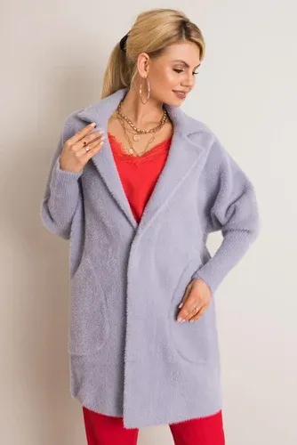 Glara Solid colour coat with wool (8926129)