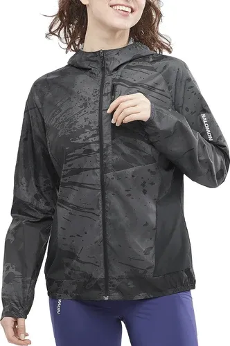 Salomon Chaqueta con capucha Saomon BONATTI CROSS FZ HOODIE W Taa (8859132)