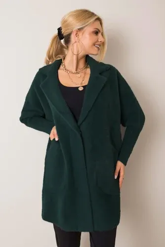 Glara Solid colour coat with wool (8926127)