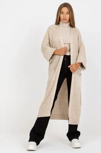 Glara Long knitted cardigan with wool (8926149)