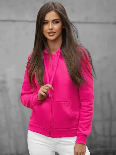 Sudadera de mujer Rosa oscuro OZONEE JS/W03/19Z (3697323)