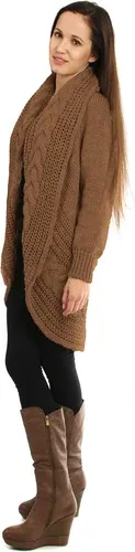 Glara Women's knitted sweater without fastening (8923421)